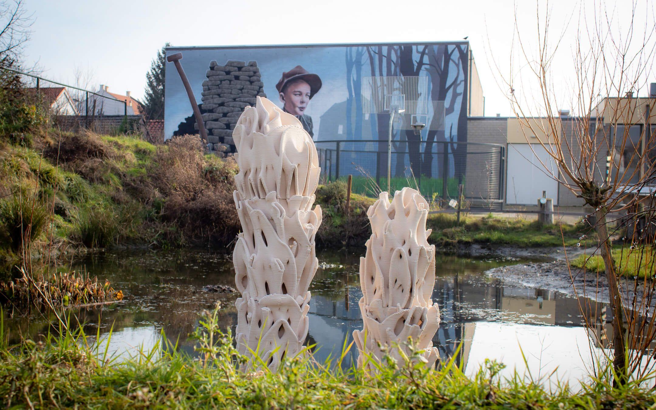 Placed throughout Rotterdam, Urban Reef prototypes provide ecosystems for bird life, insects, and a diversity of flora.

Photo: Urban Reef