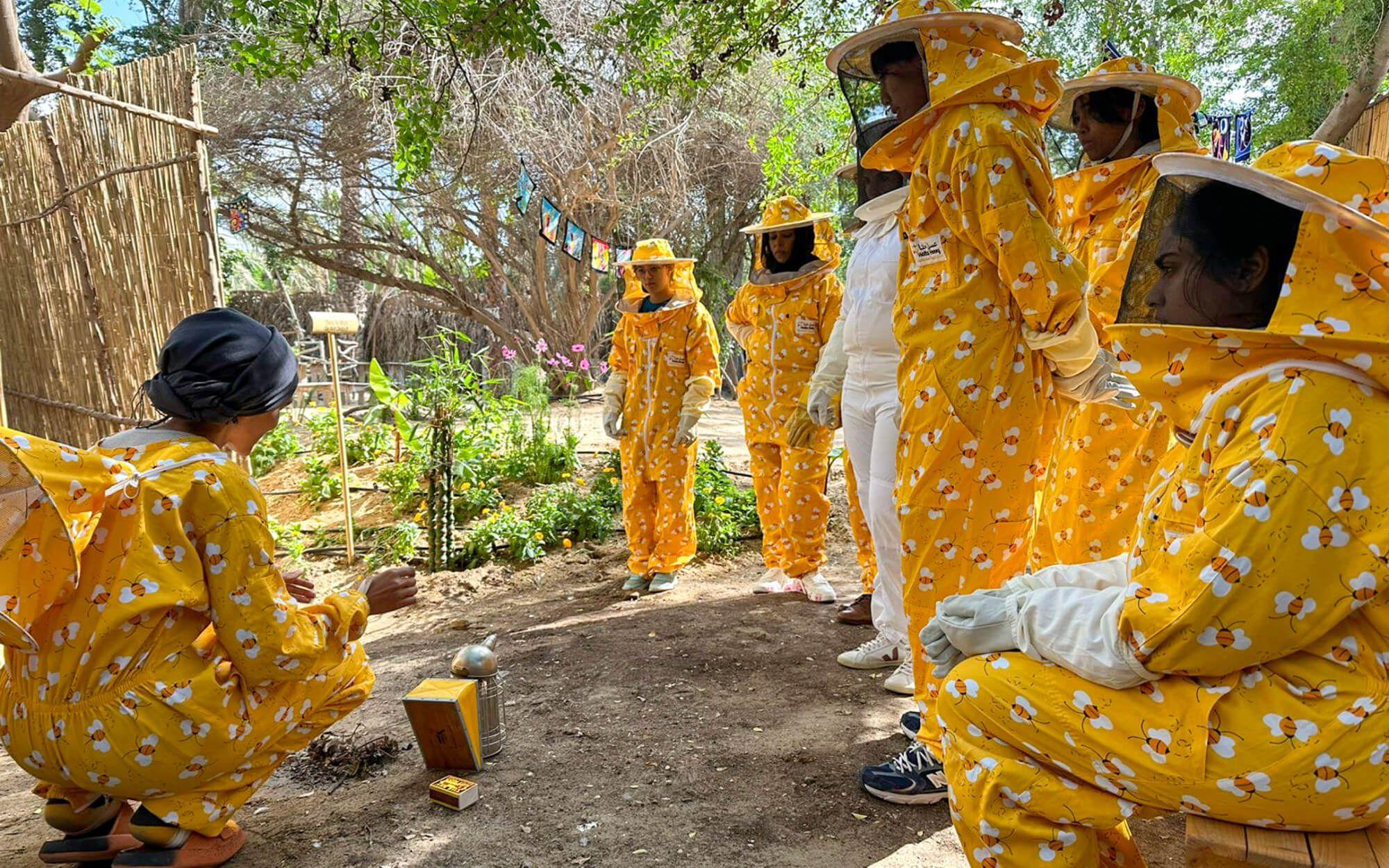Bees are crucial pollinators–preserving and protecting these species has become Meriem’s life work.
Photo: One Hive