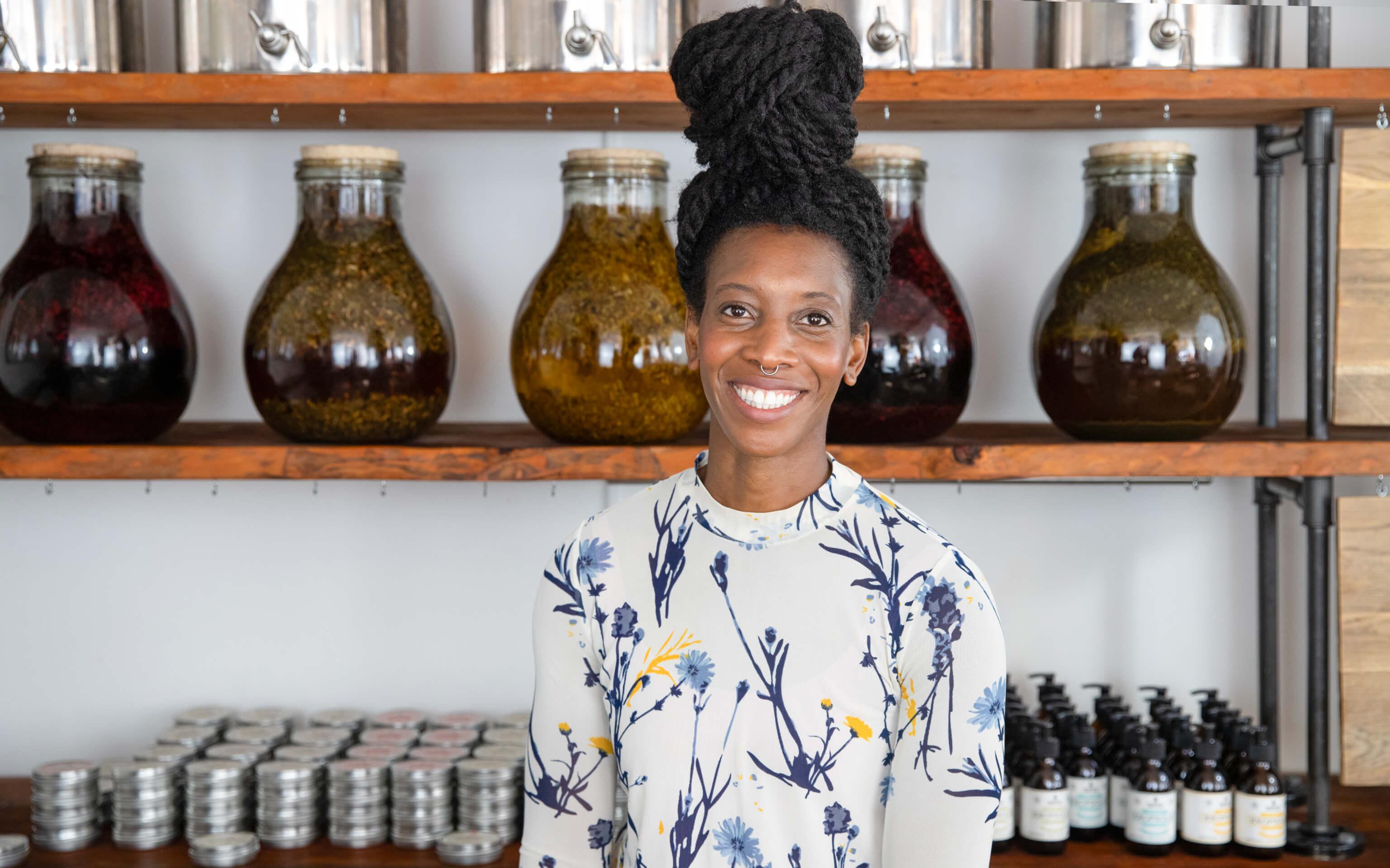 Sundra Essien is a business owner with a unique philosophy: too much growth is a bad thing.
Photo: Isangs