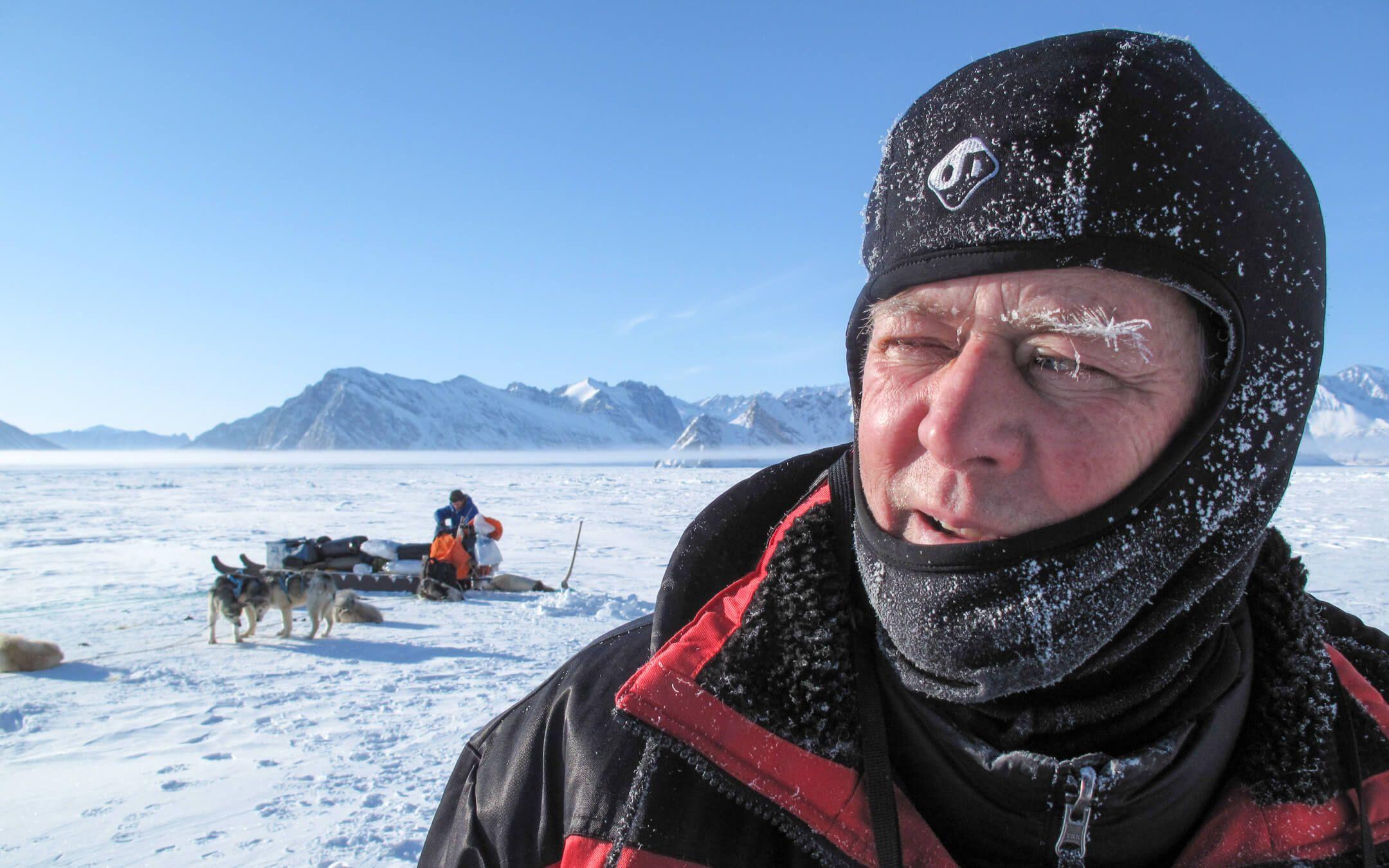 David Buckwell during a Cape Farewell expedition.
Photo: Cape Farewell