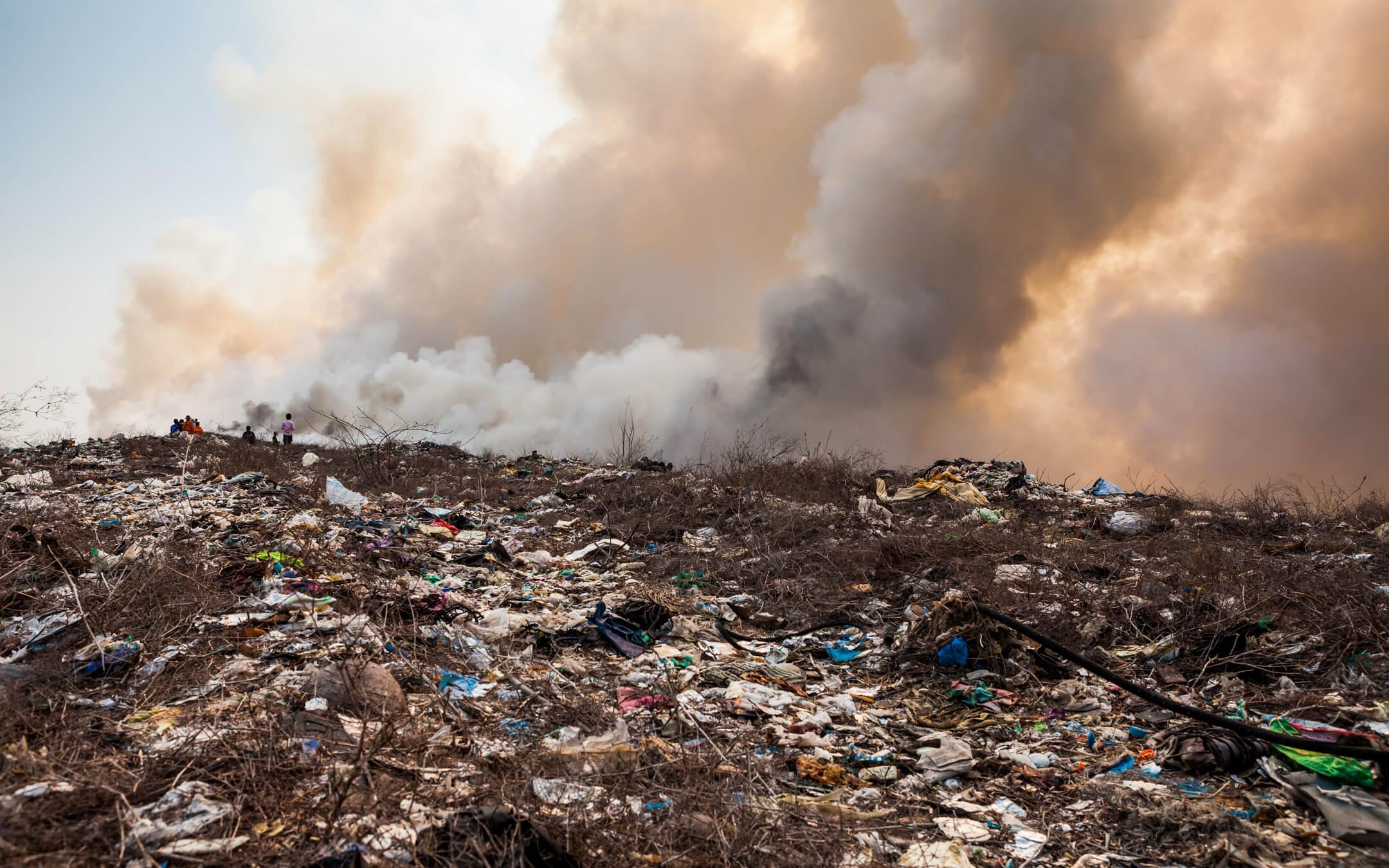 WasteAid aims to reduce the toxins caused by dumped and burned waste.
Photo: WasteAid