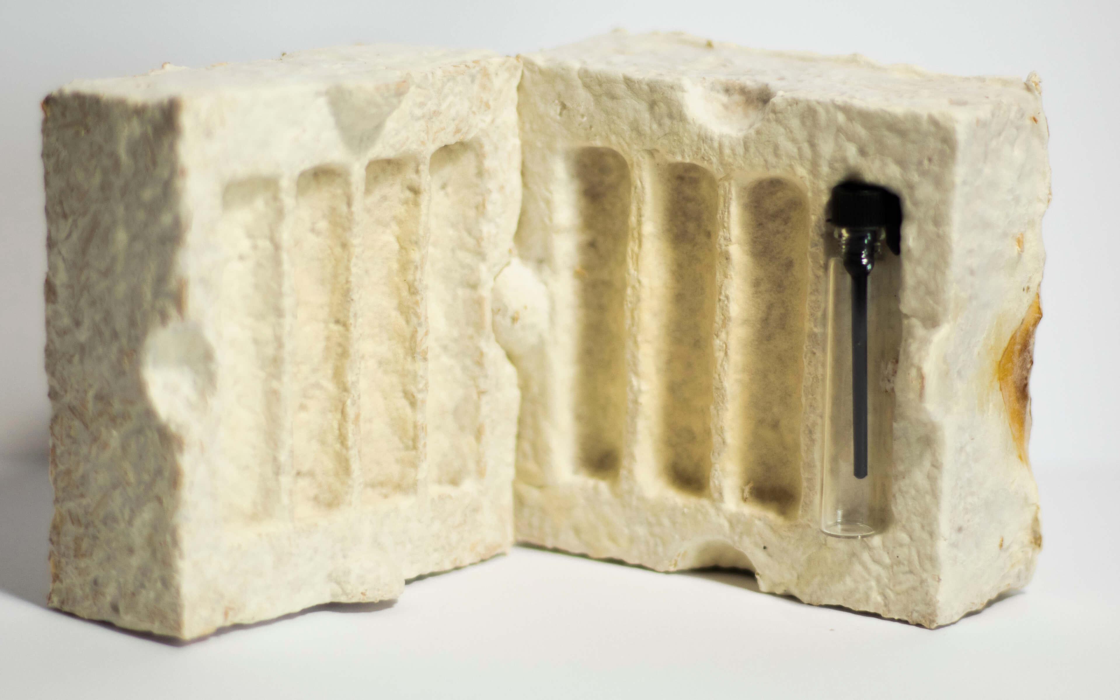 S.Lab’s incredible packaging solution biodegrades in only 30 days. 
Photo: S.Lab