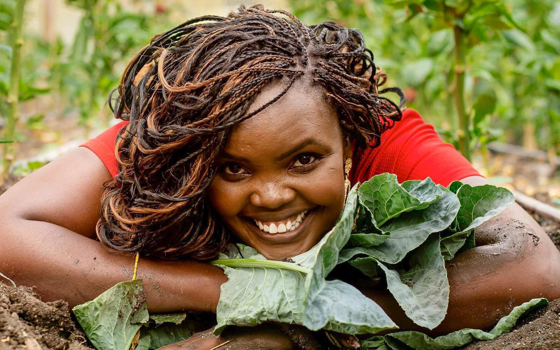 Wangari Kuria is empowering women throughout her community with sustainable agriculture.
Photo: Farmer on Fire