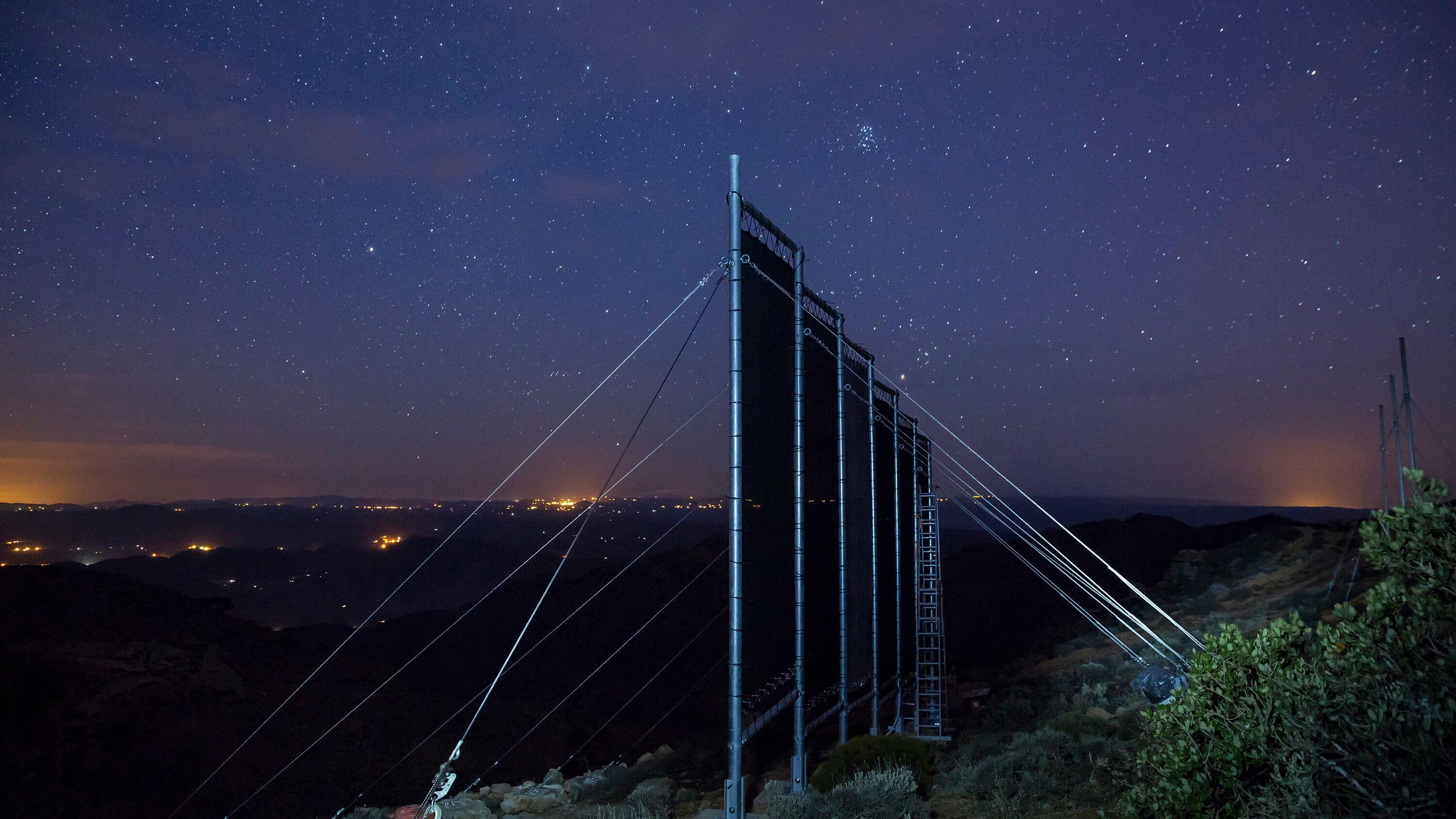 High in the Anti-Atlas mountains of Morocco, Dar Si Hamad is using one of Earth’s most under-utilised resources to create water: fog.
Photo: Dar Si Hamad