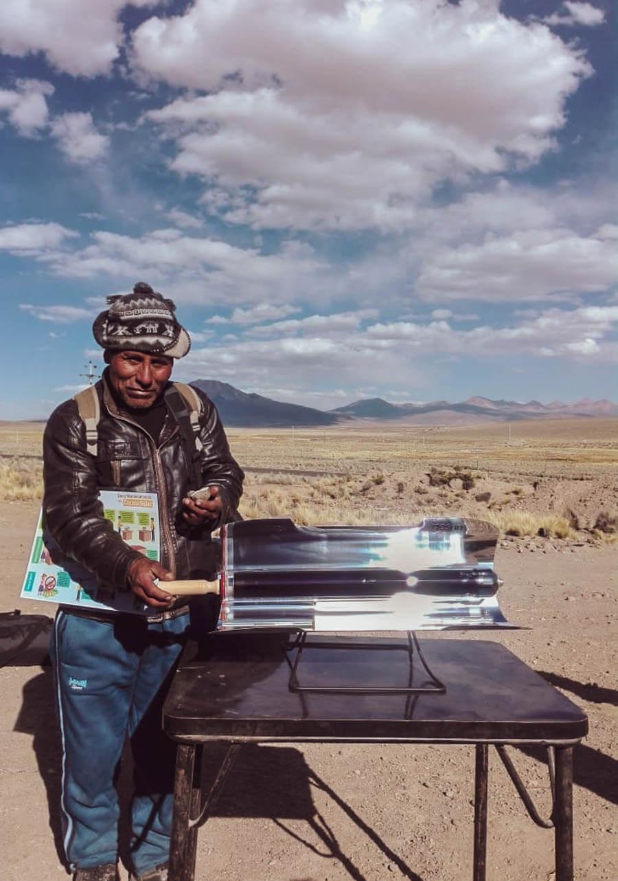 GoSun’s innovative solar technology allows for cooking, water filtration, and solar charging at any altitude. Photo: GoSun.