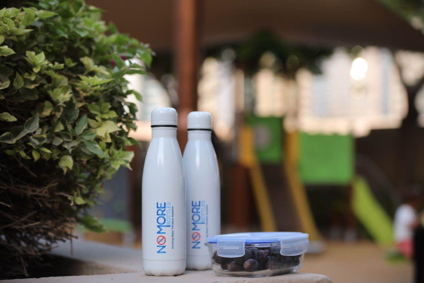 On a mission to eliminate bottled water in the UAE, No More Bottles is bringing purified water and reusable water to residents. 
Photographer: The Climate Tribe.